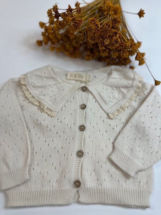 Cream Knit Cardigan