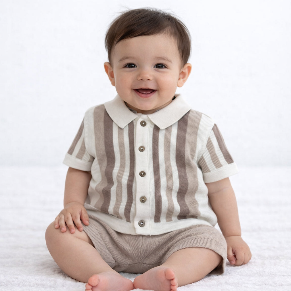 Archie Striped Shirt and Short