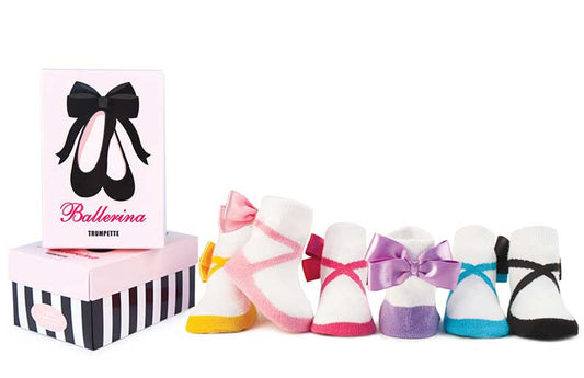 Ballerina 6 Pack Infant Socks
