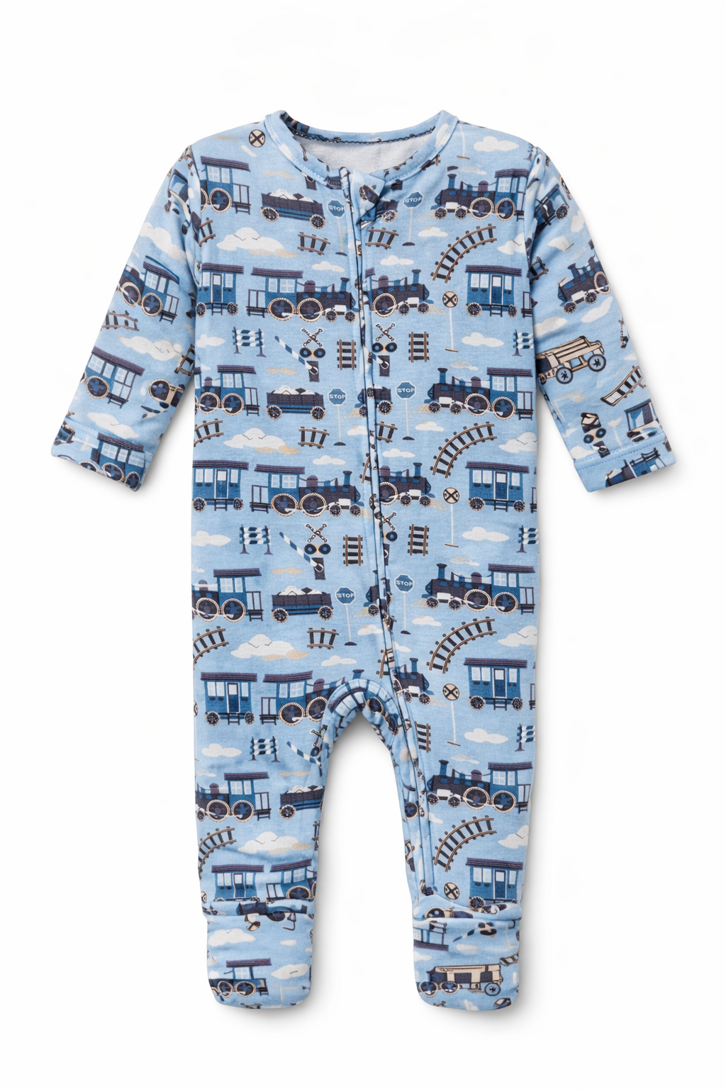 Convertible Romper Choo Choo