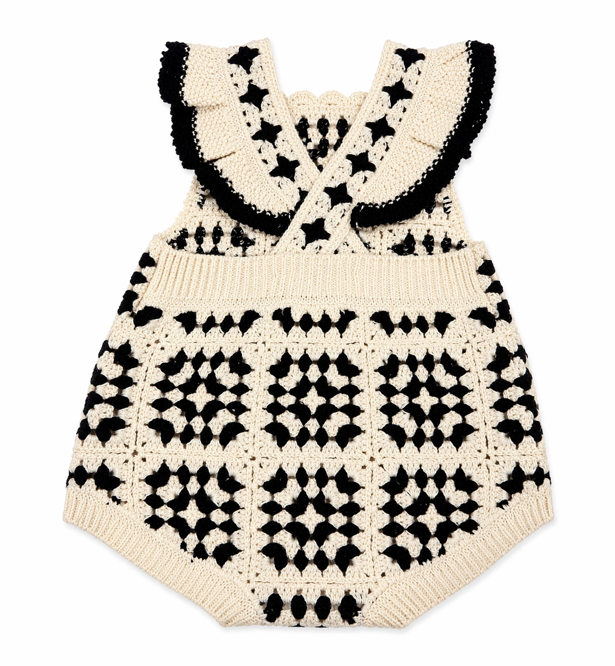 Crochet Romper Abstract