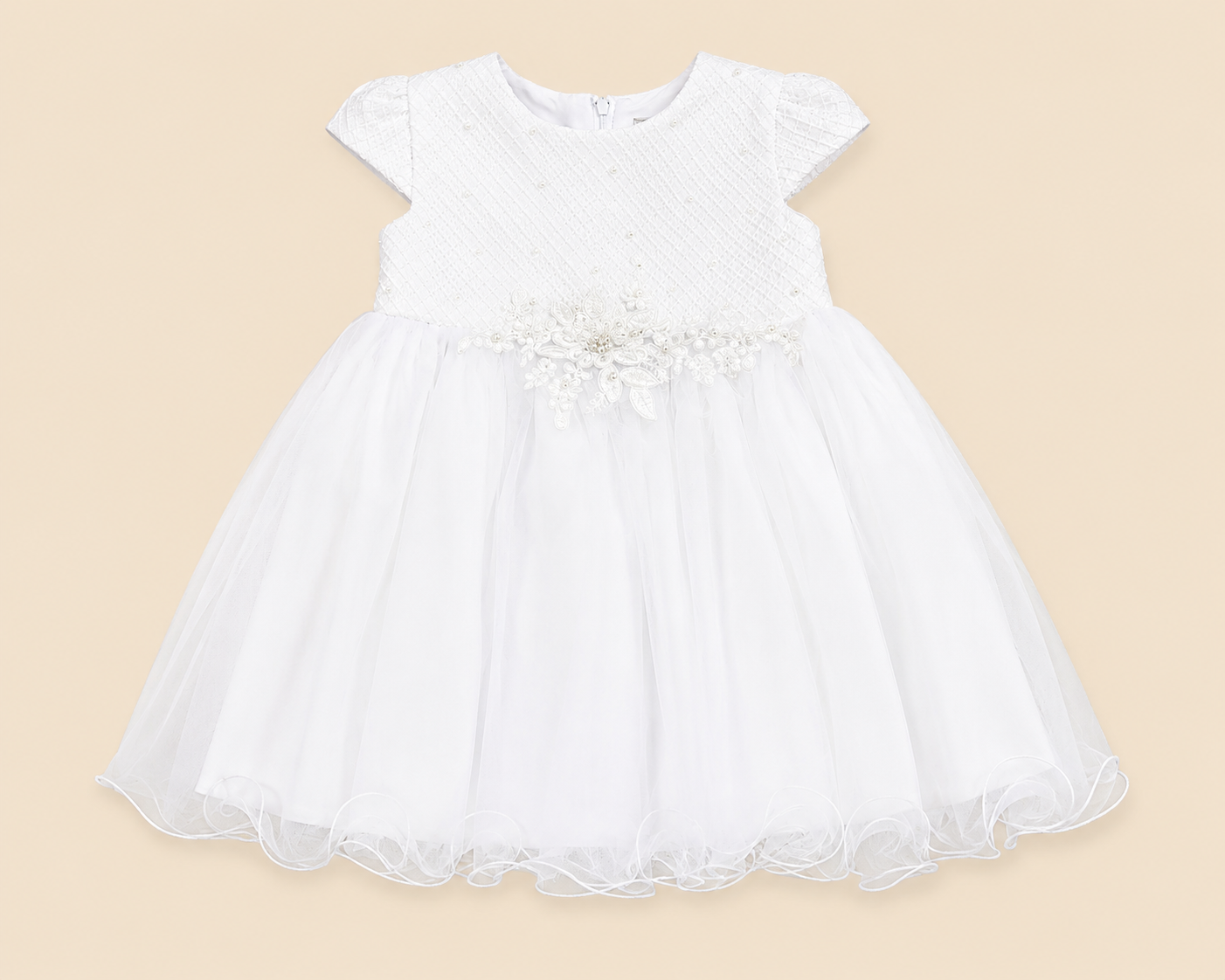 5784S Criss Cross Lace Dress