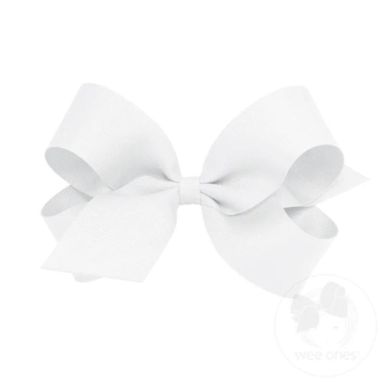 WHT L Beautiful Bow Wee Ones