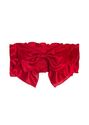 Merry N Bright Red Satin HB