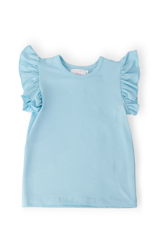 Bluebird SS Ruffle Tee