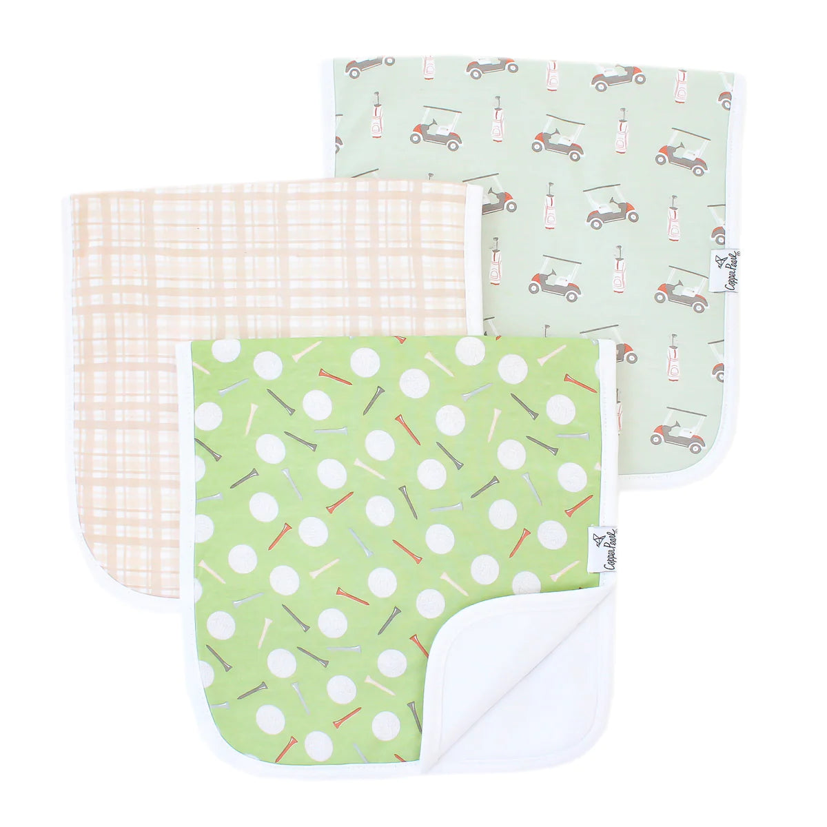 Bogey Burp Cloth Set