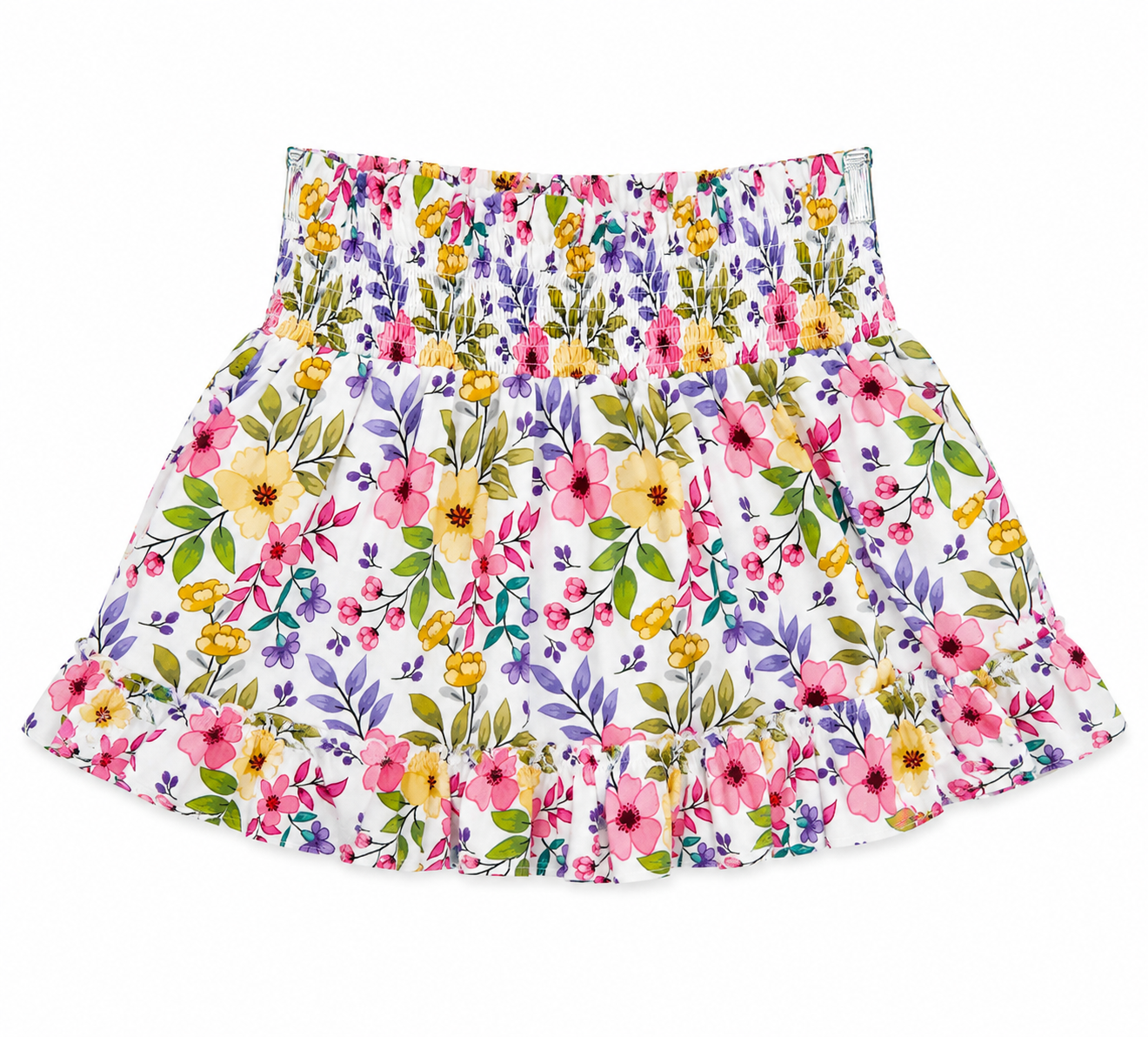 Floral Fresh Rayon Skirt