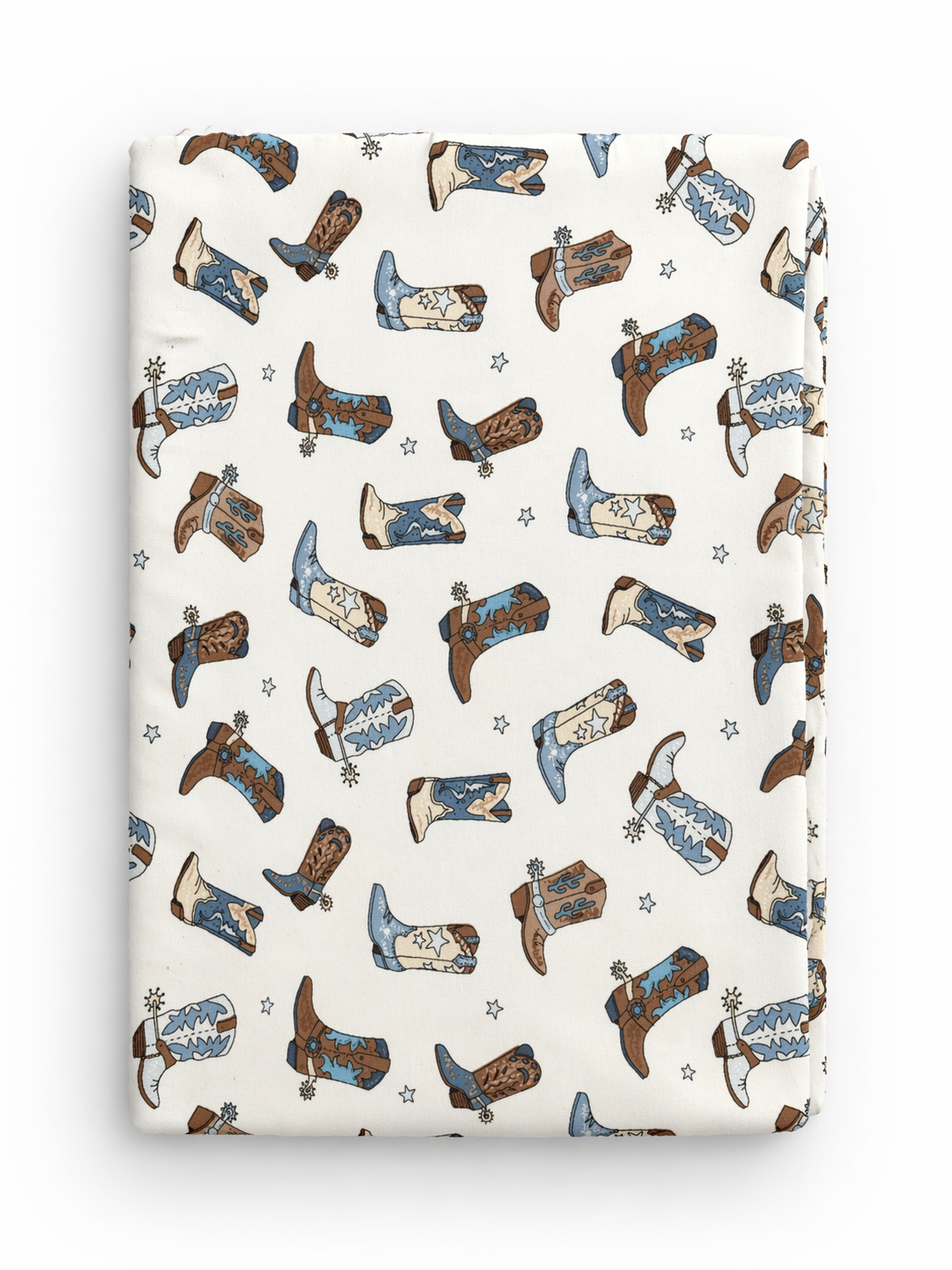 Blue Cowboy Boots Swaddle