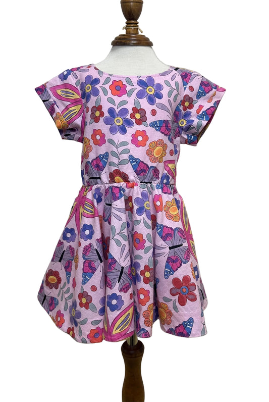 Butterfly Tile Dress