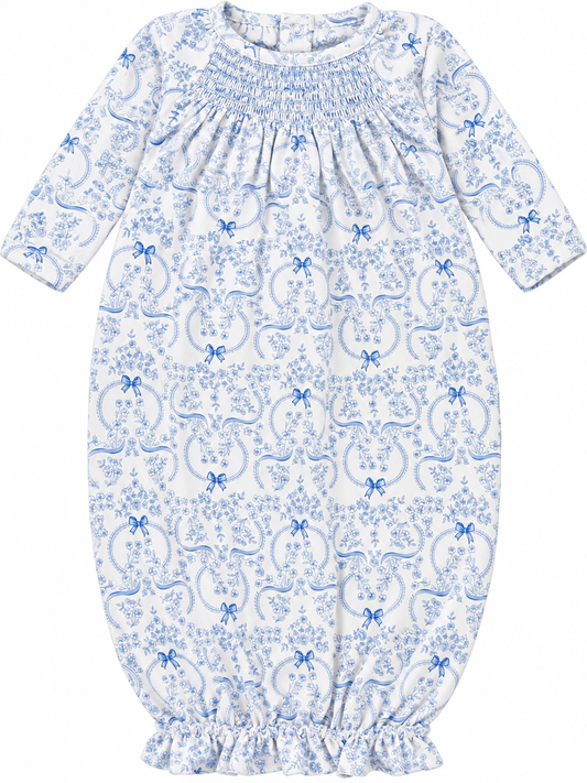 Blooming Bows Light Blue Gown