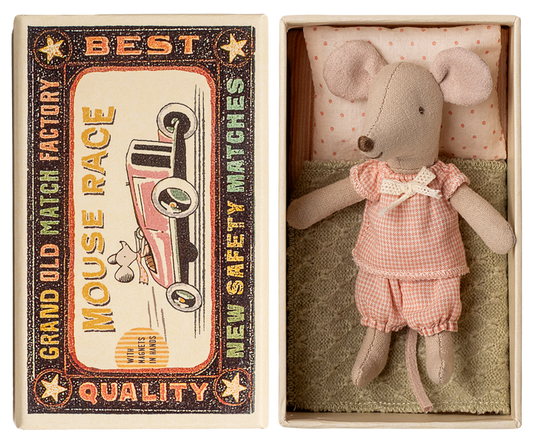 Little Sister Mouse Matchbox