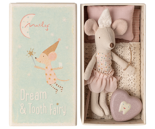 Tooth Fairy Mouse Little Sister Matchbox