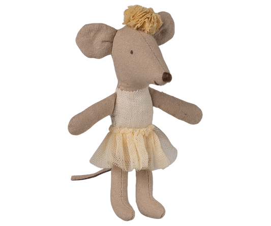 Ballerina Mouse Little Sister Off White