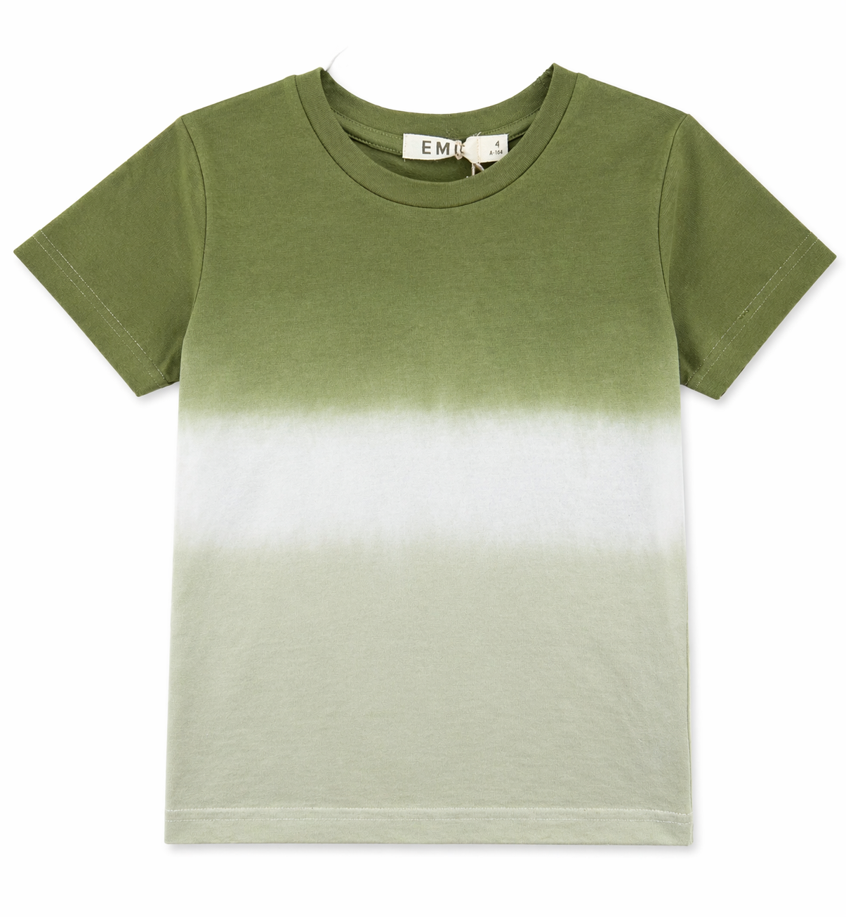 Olive Green Tie Dye T-Shirt