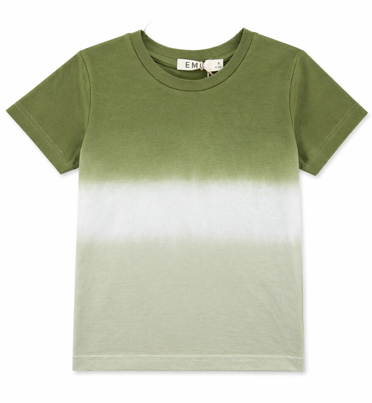 Olive Green Tie Dye T-Shirt