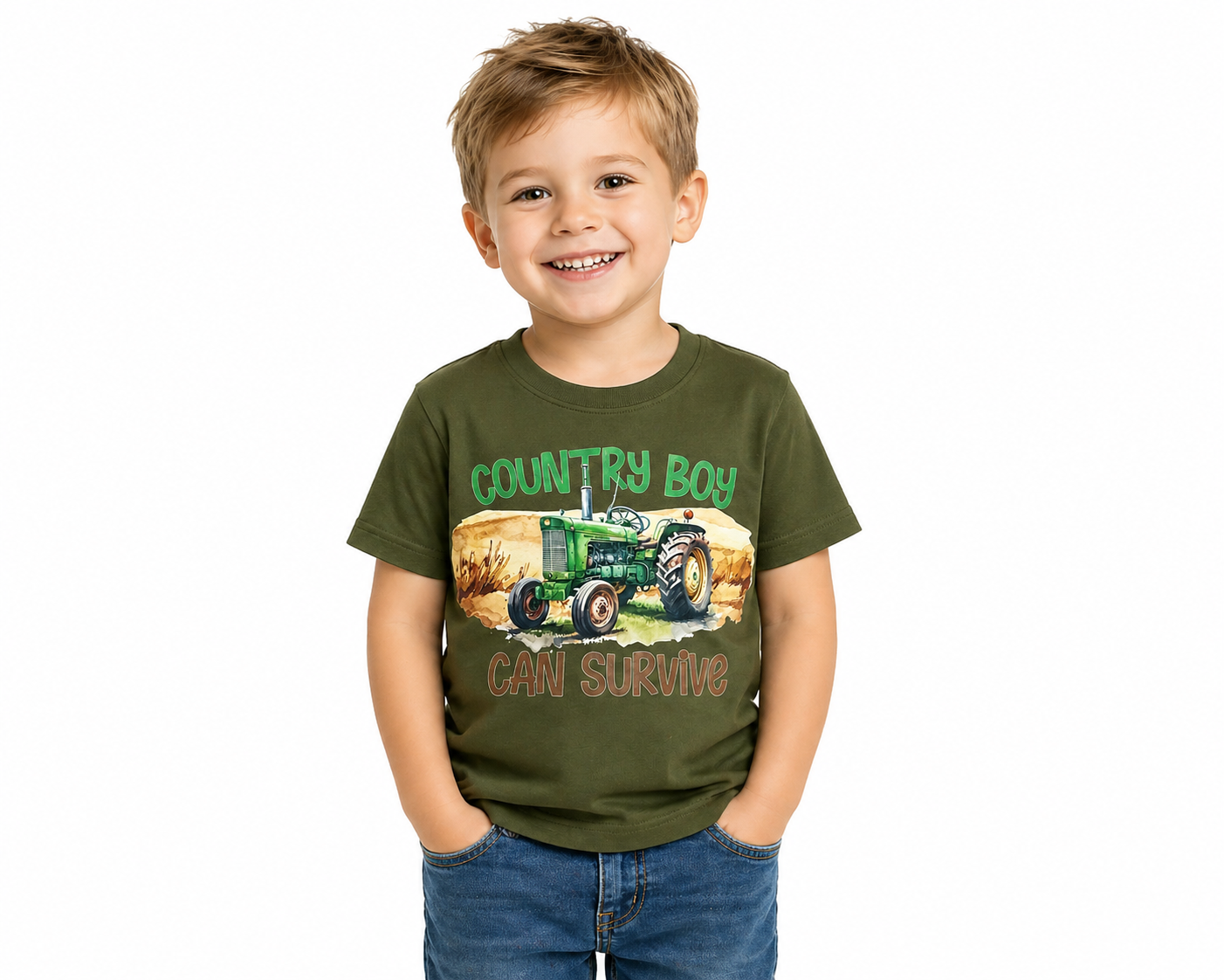 Country Boy Can Survive T-Shirt
