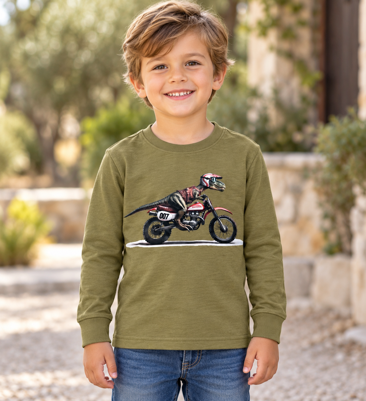 Dino Vintage on Honda Olive Green