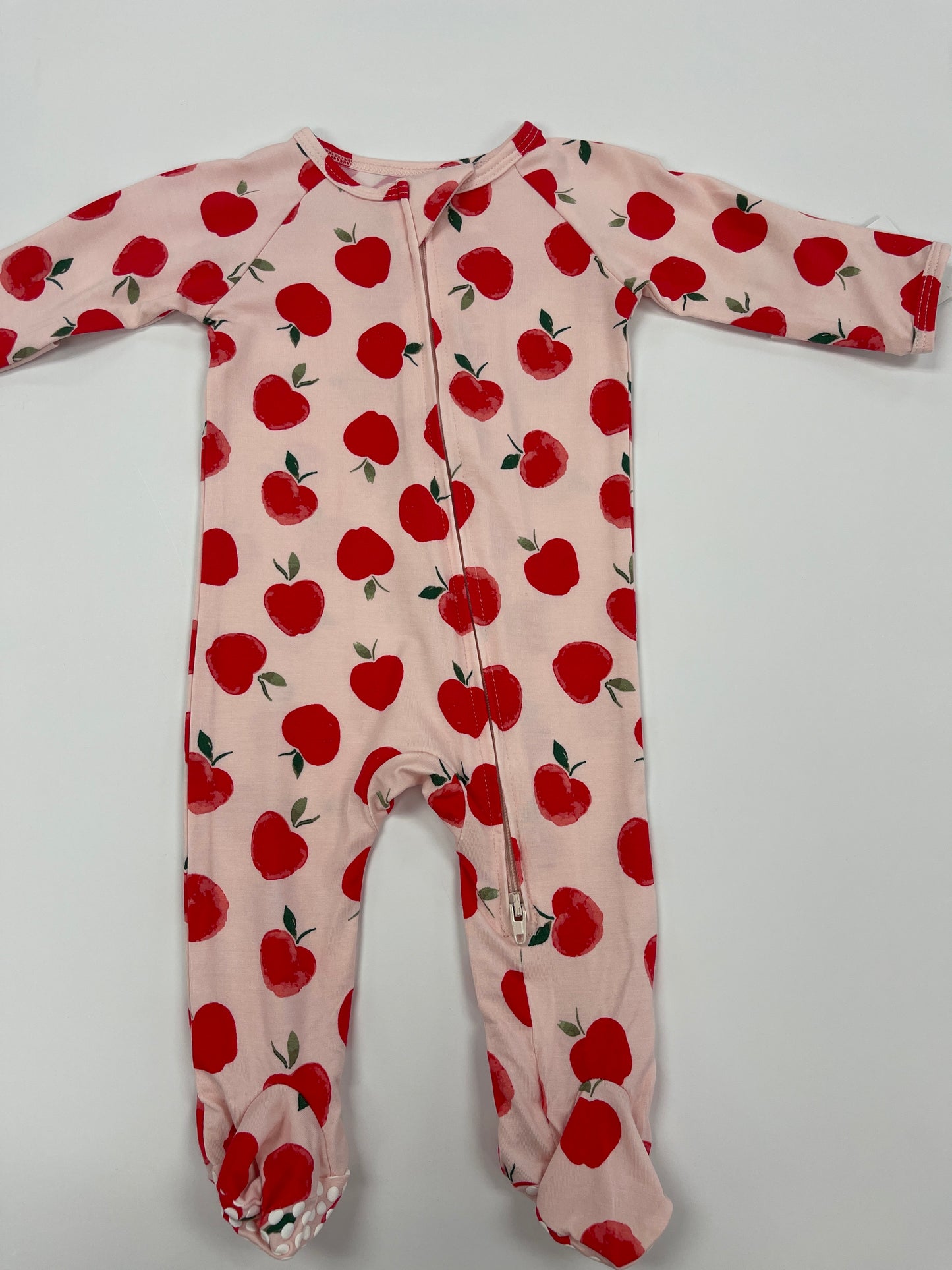Snow White Zipper Footie
