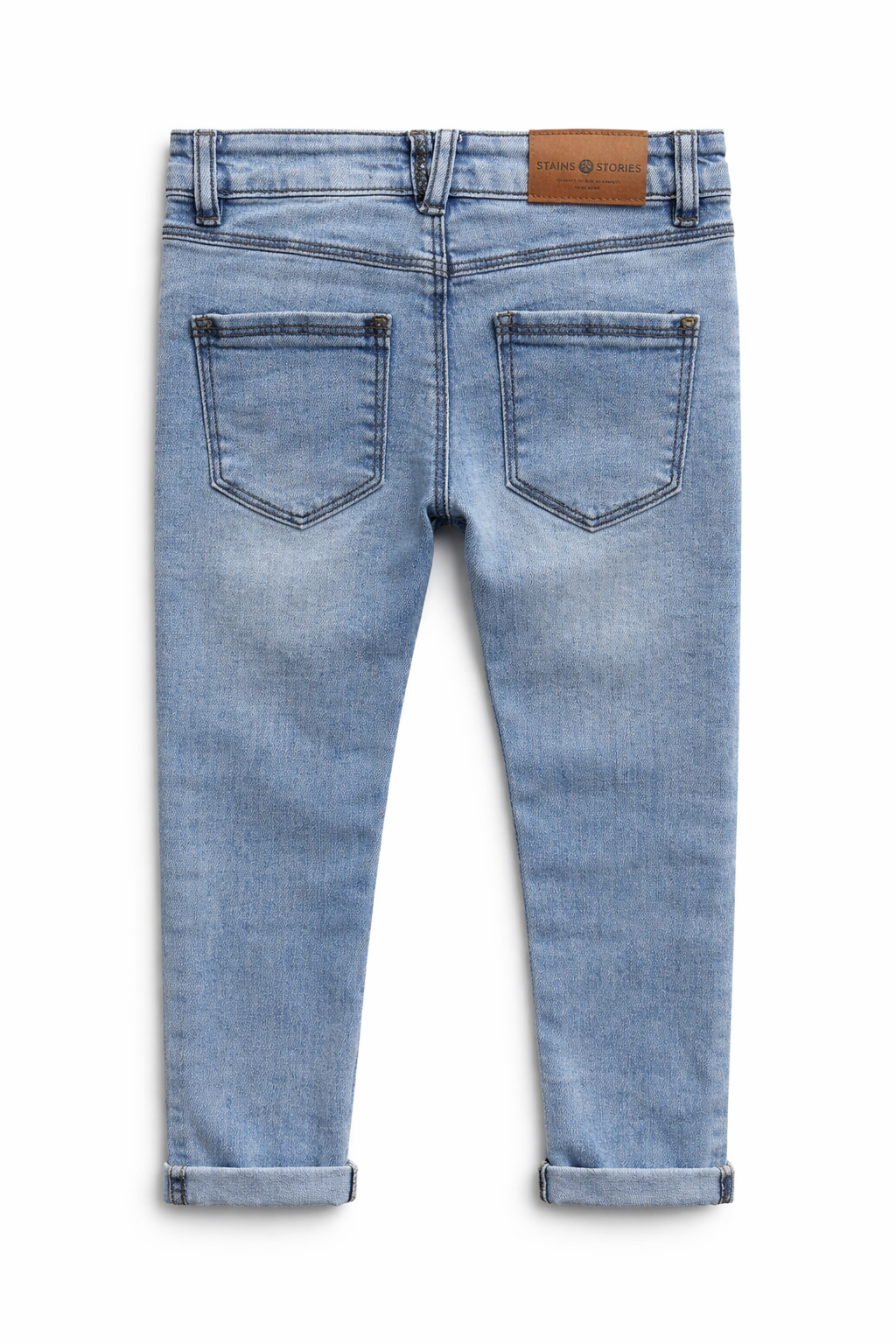 Boy Grey Blue Denim Pant