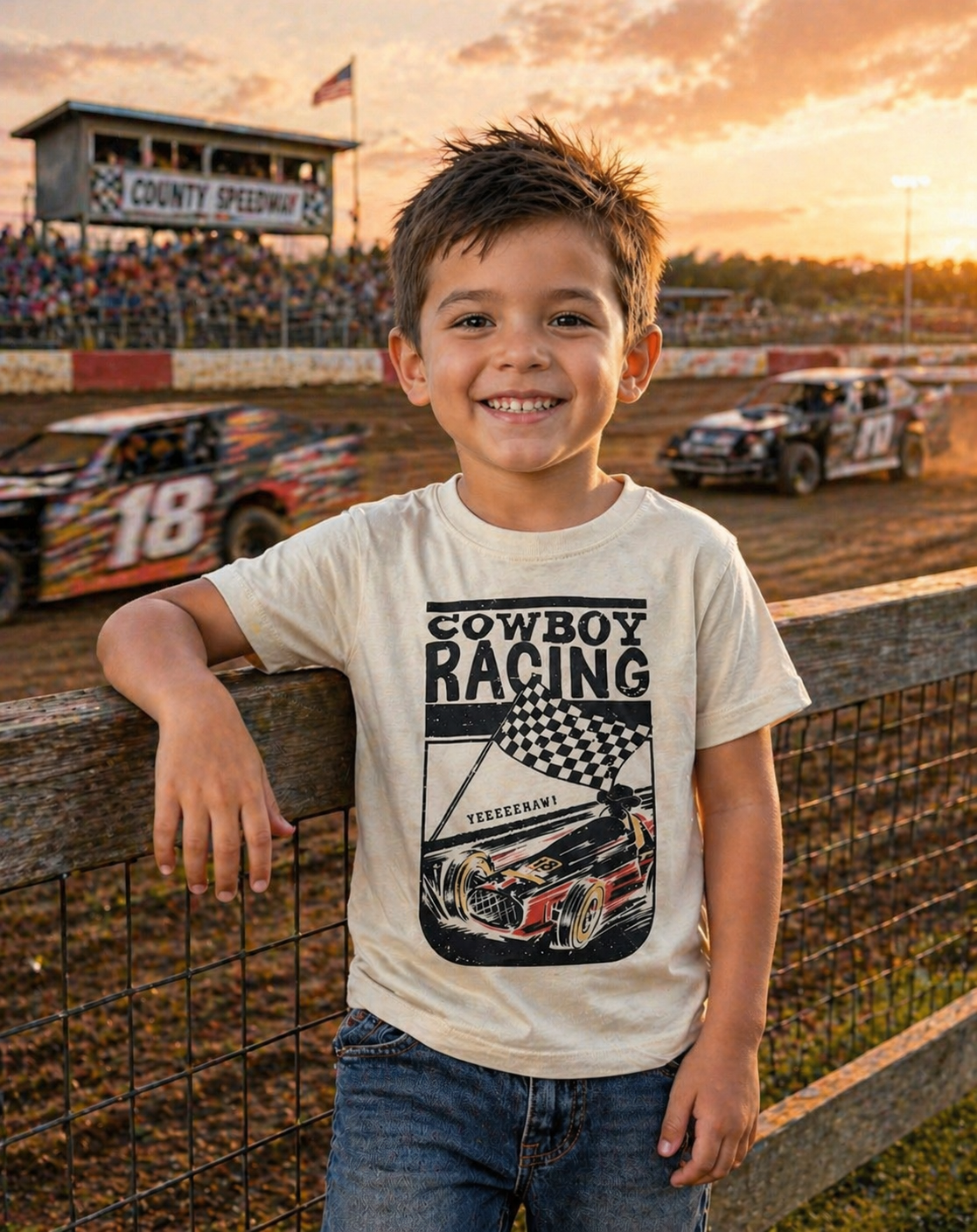 Cowboy Racing T-Shirt