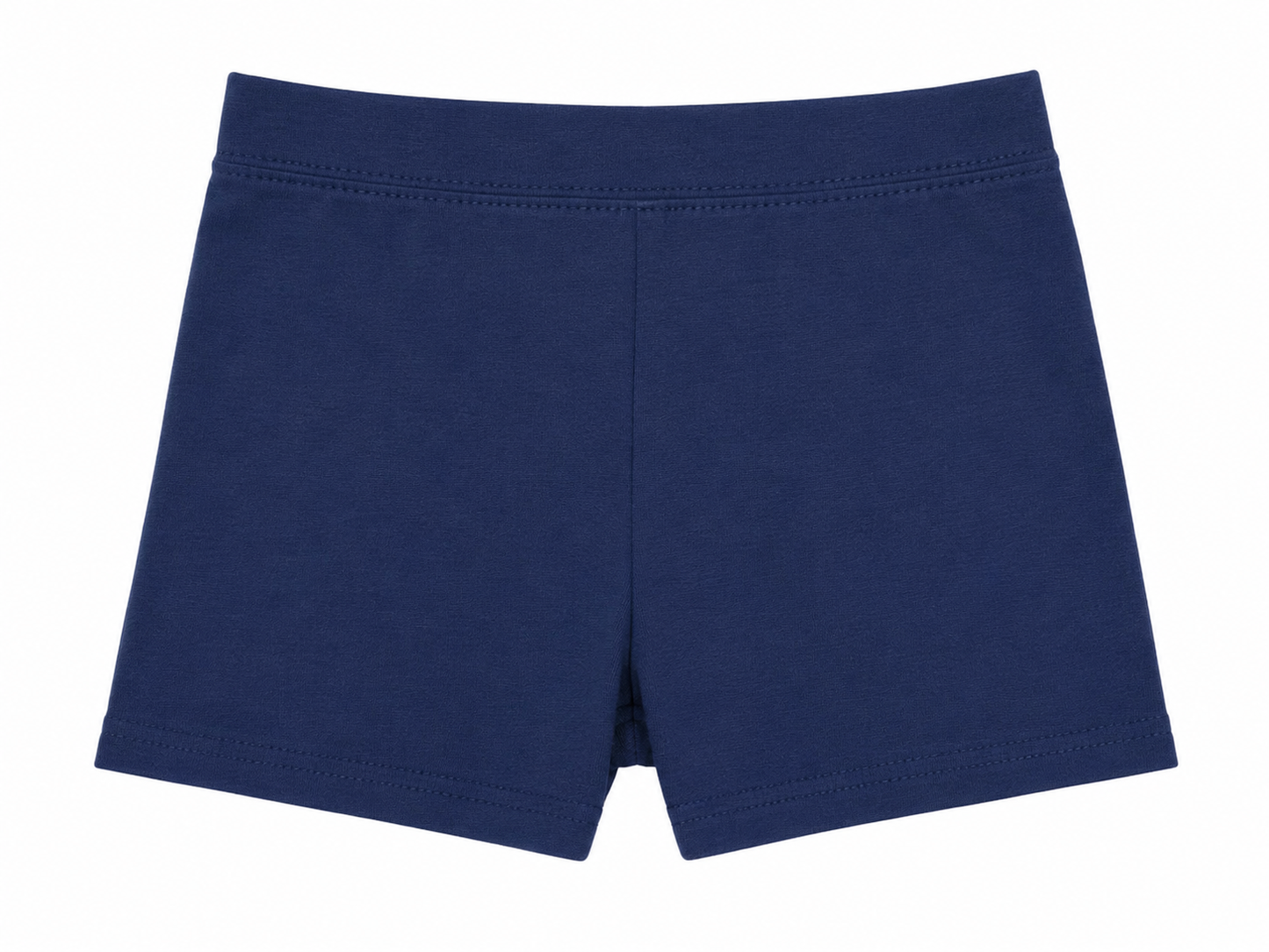 Navy Biker Shorts