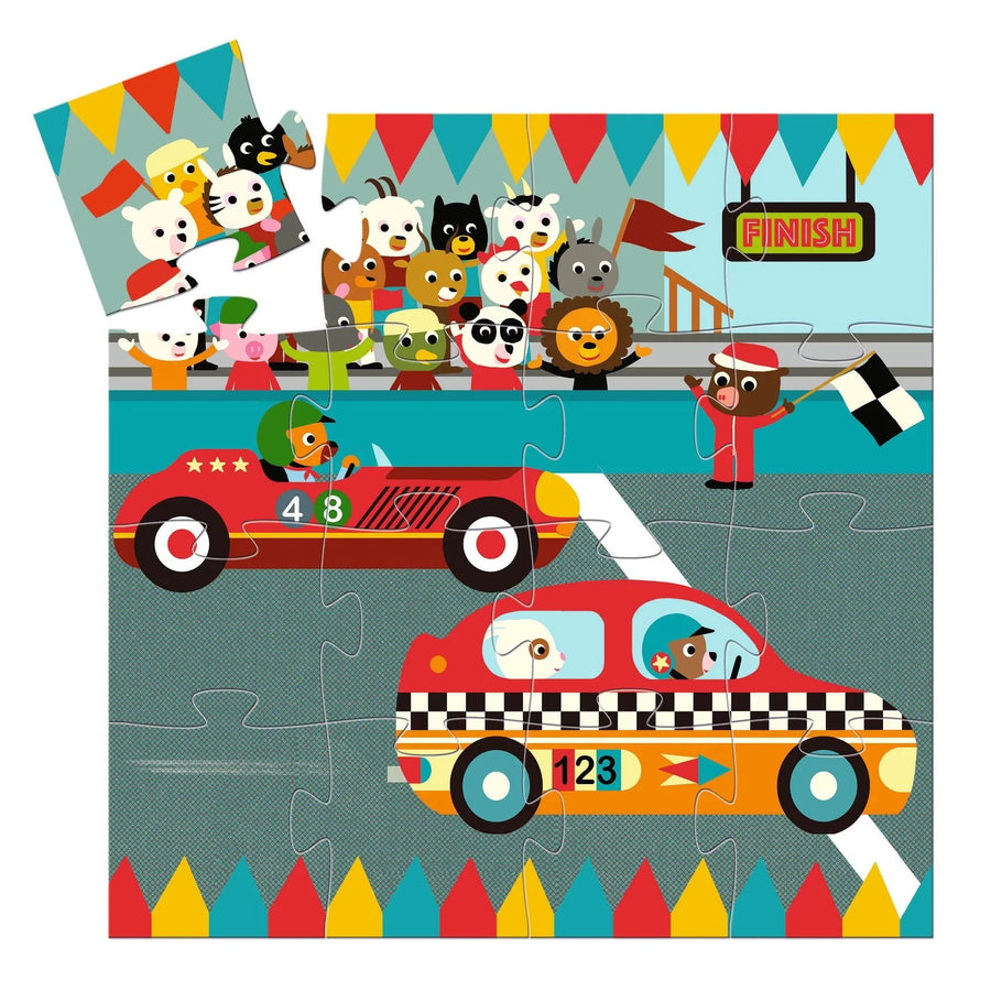 Mini Racing Car Puzzle