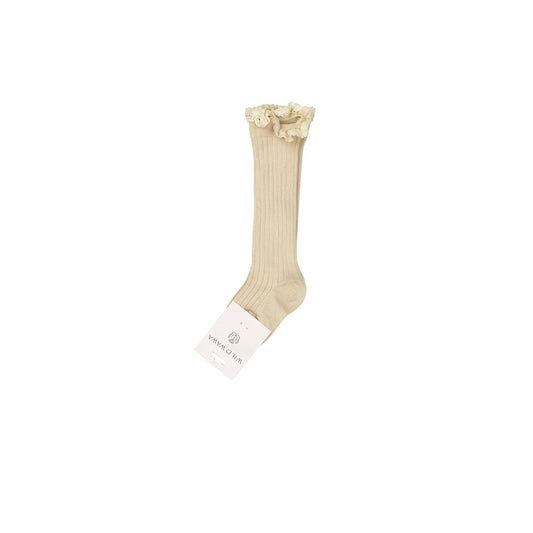 Taupe Knee High Socks