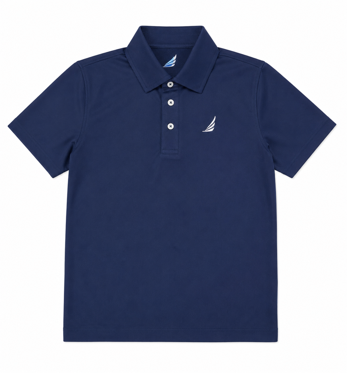 River Navy Solid Polo