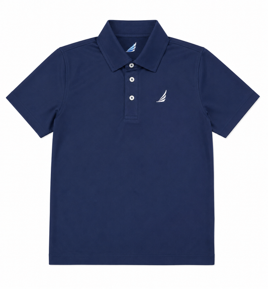 River Navy Solid Polo