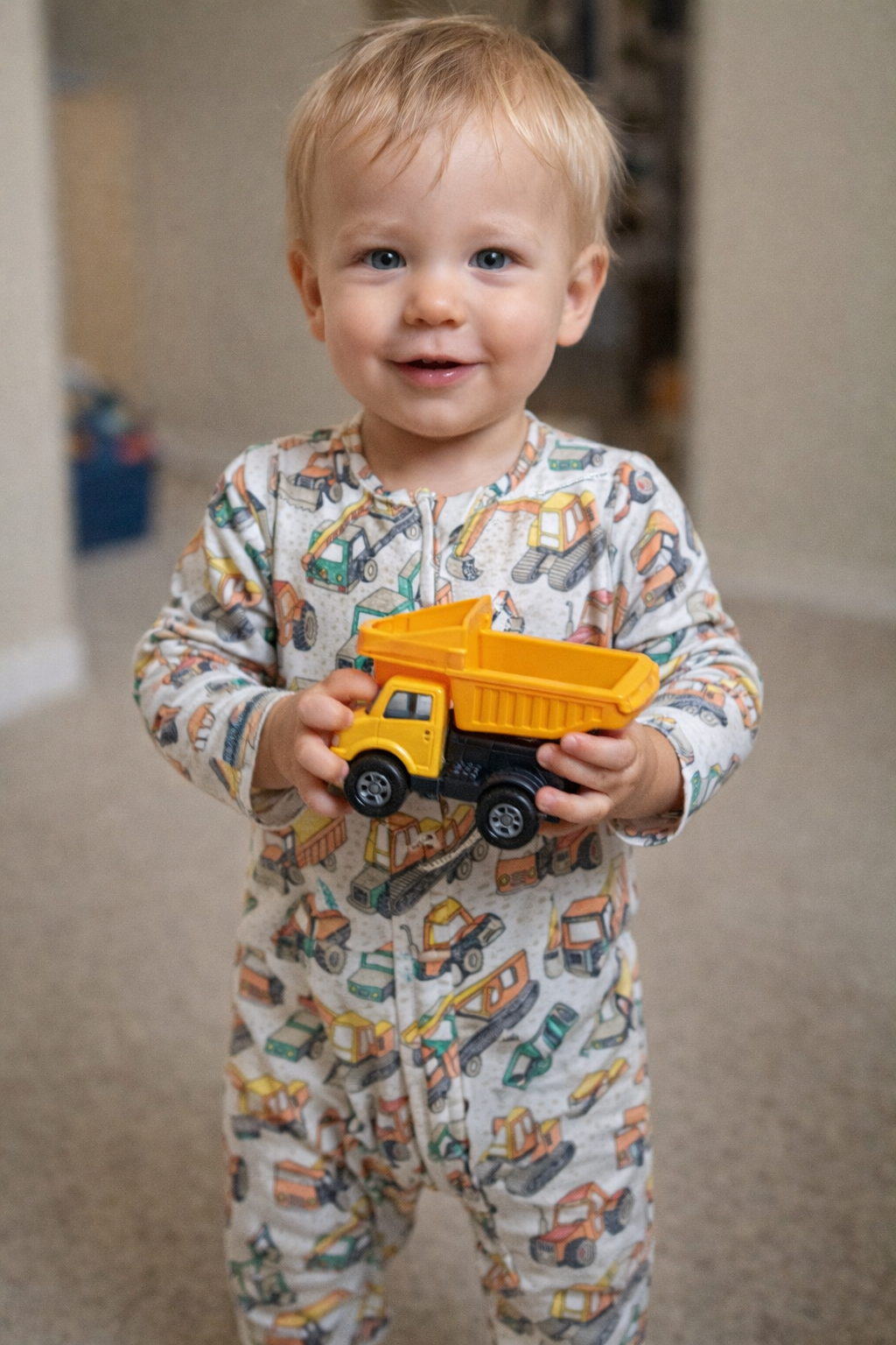 Convertible Romper Busy Building