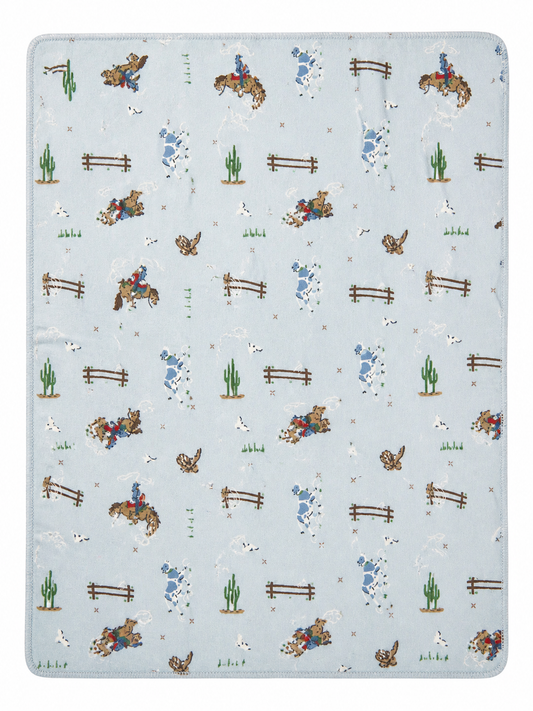 Little Wranglers Swaddle Blanket