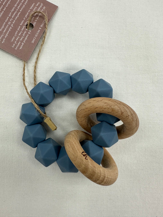 Slate Teething Rattle