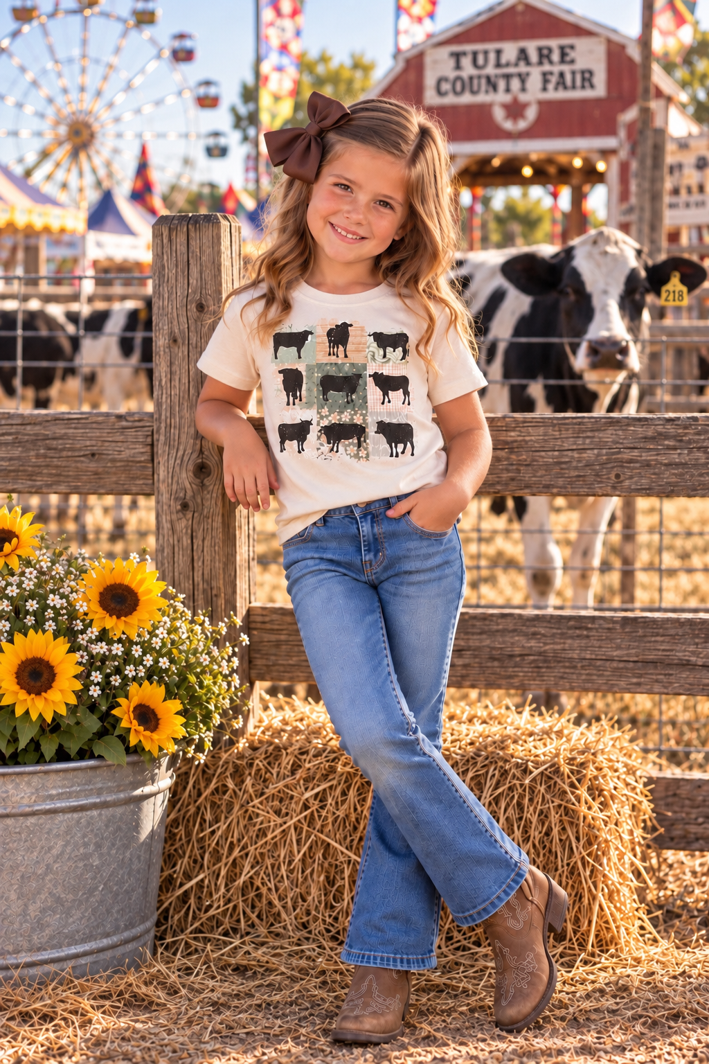 Retro Cows T-Shirt