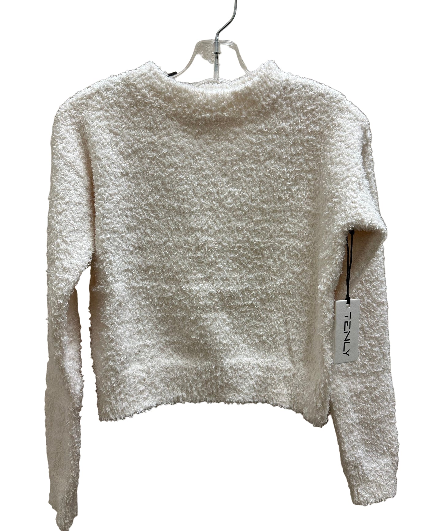 Cream Sherpa Crew Sweater