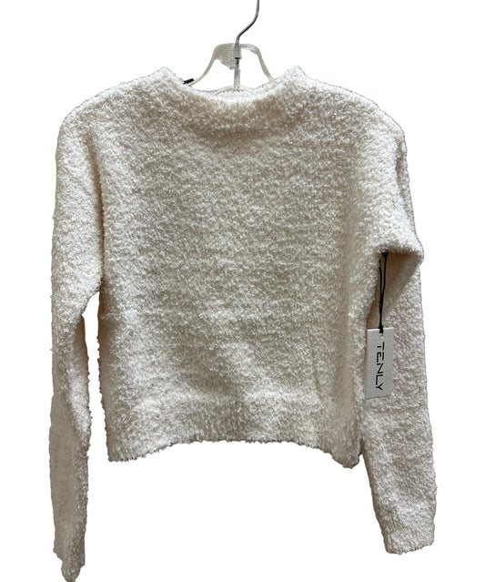 Cream Sherpa Crew Sweater