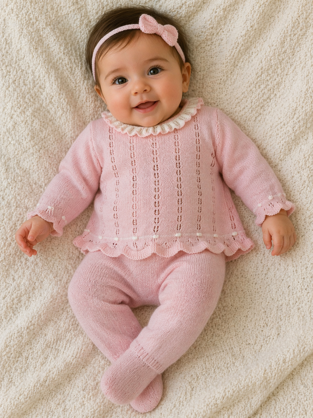 Soft Pink Sweater Knit 2pc