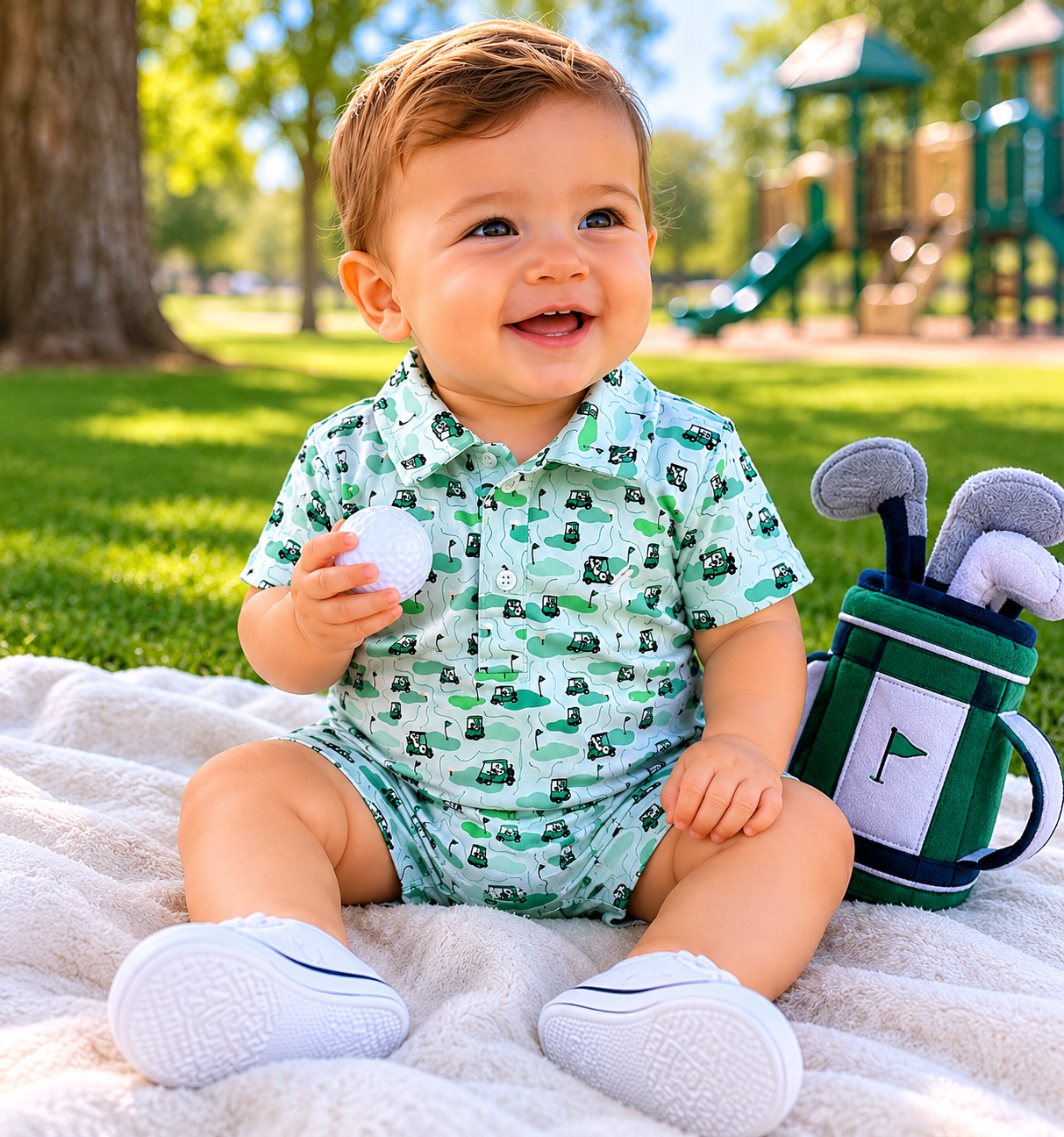 Performance Dog Golf Cart Polo Romper