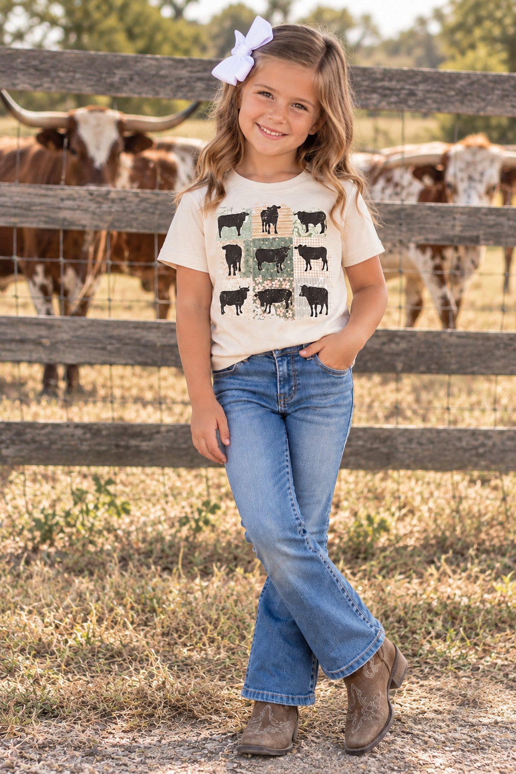 Retro Cows T-Shirt