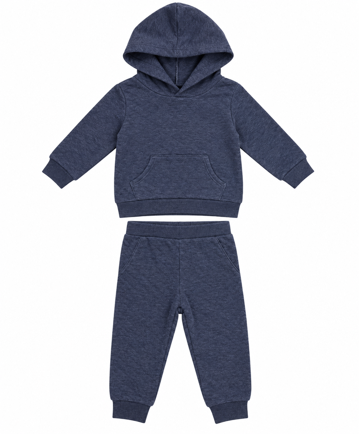 Navy Hooded Jogger Set