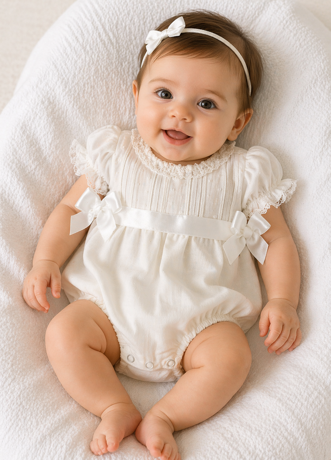 Lace Collar Romper