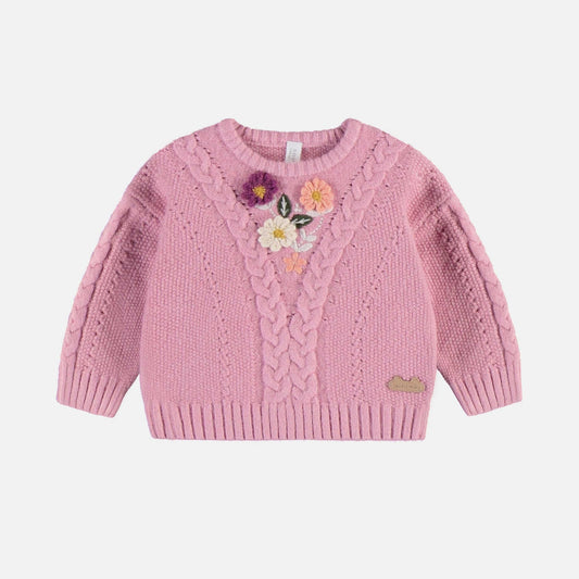 Lilac knitted sweater Sourismini