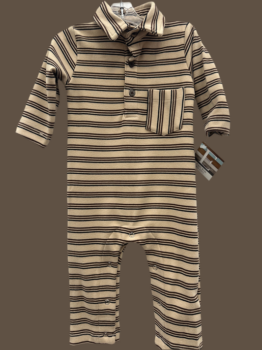 Kingston Brown Black Stripe Romer