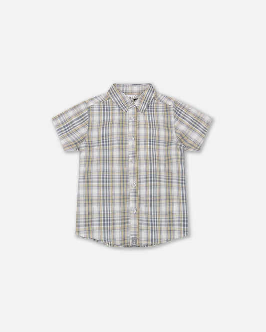 Plaid Blue Green Shirt INF