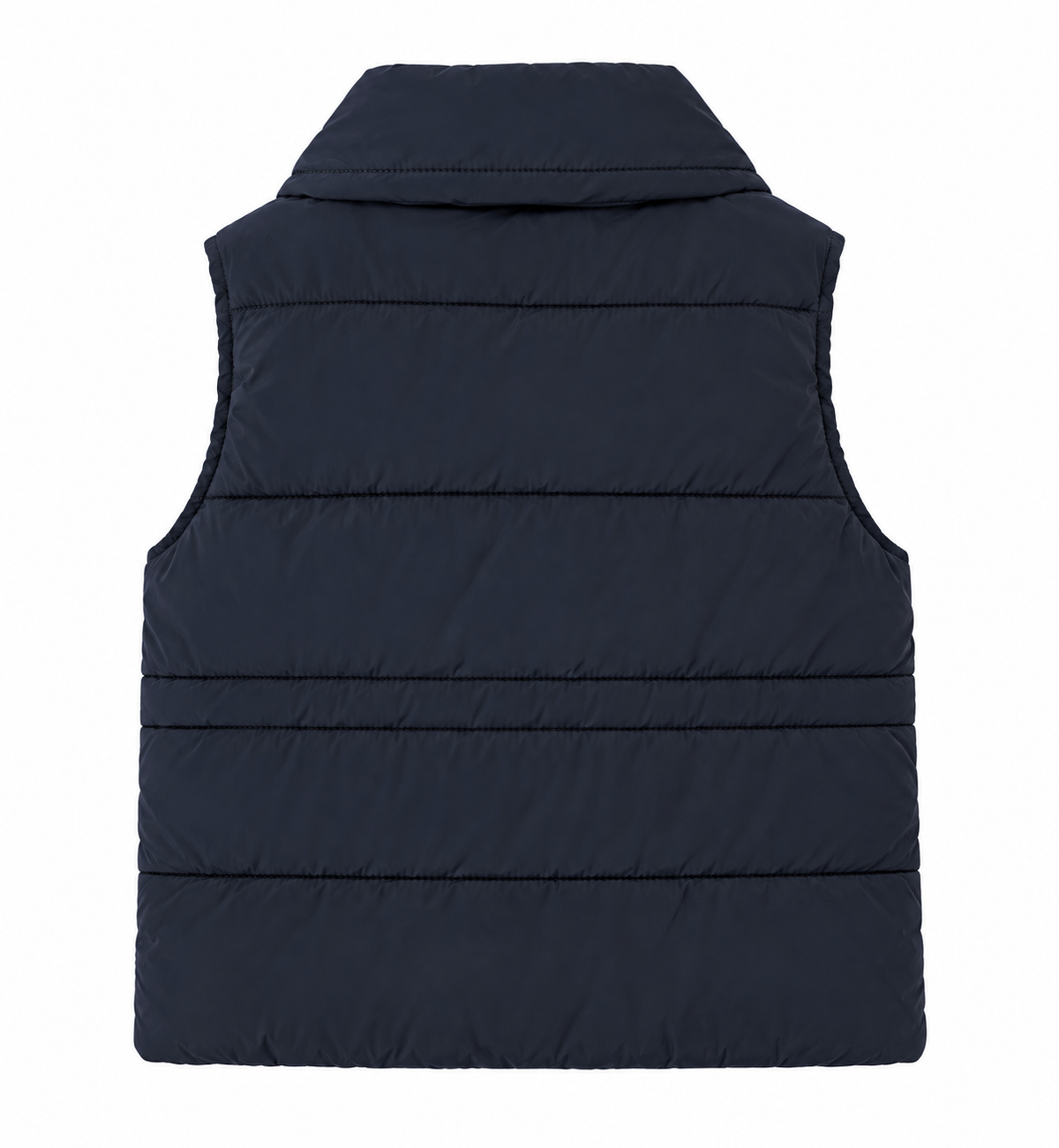 Girls Navy Padded Vest