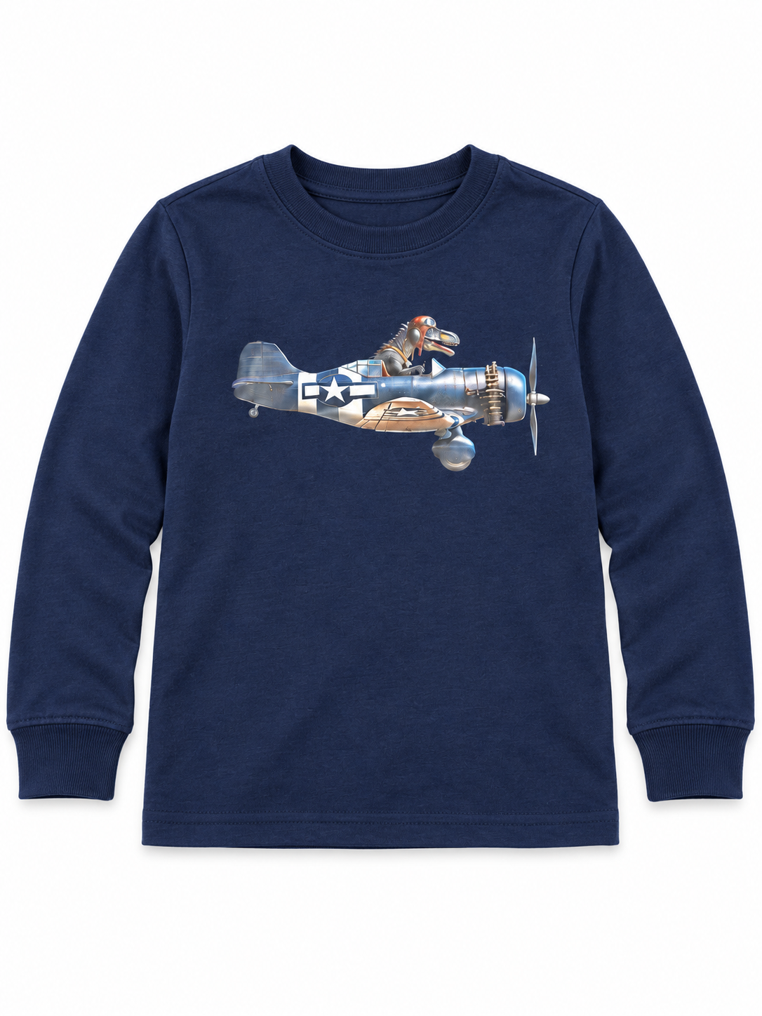 Dino Vintage in Plane Navy Blue
