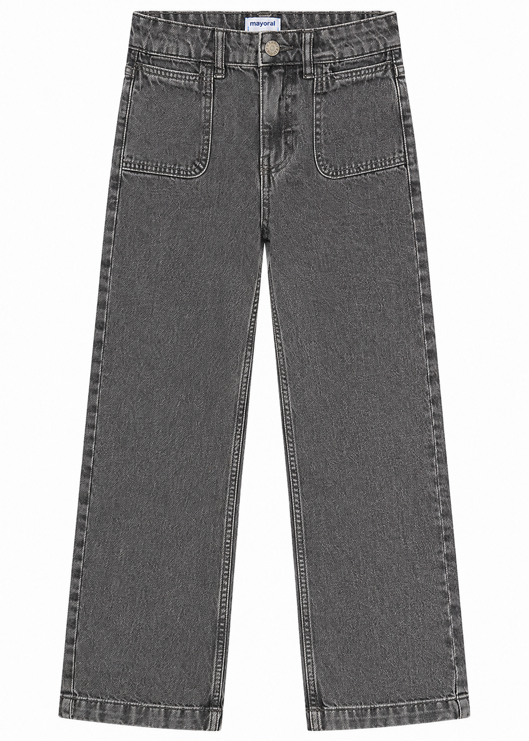 Girl Relaxed Grey Denim