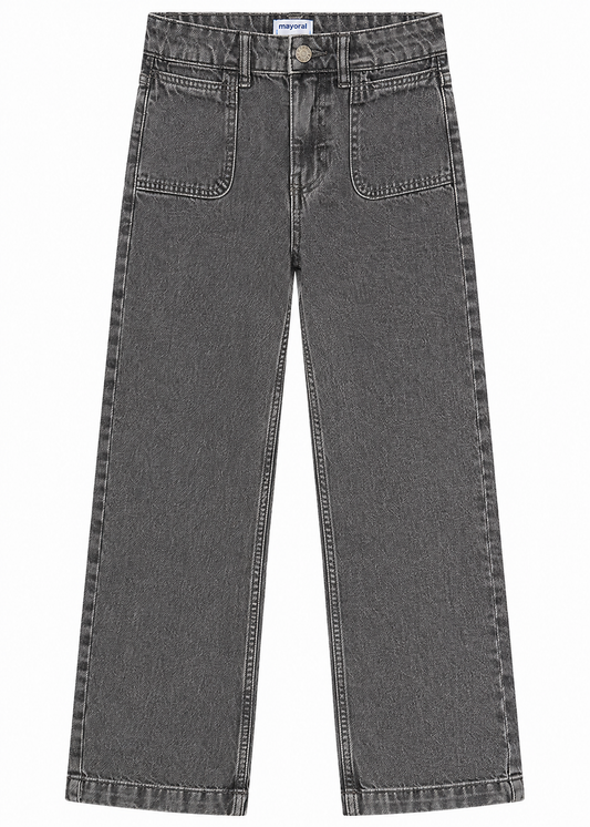 Girl Relaxed Grey Denim