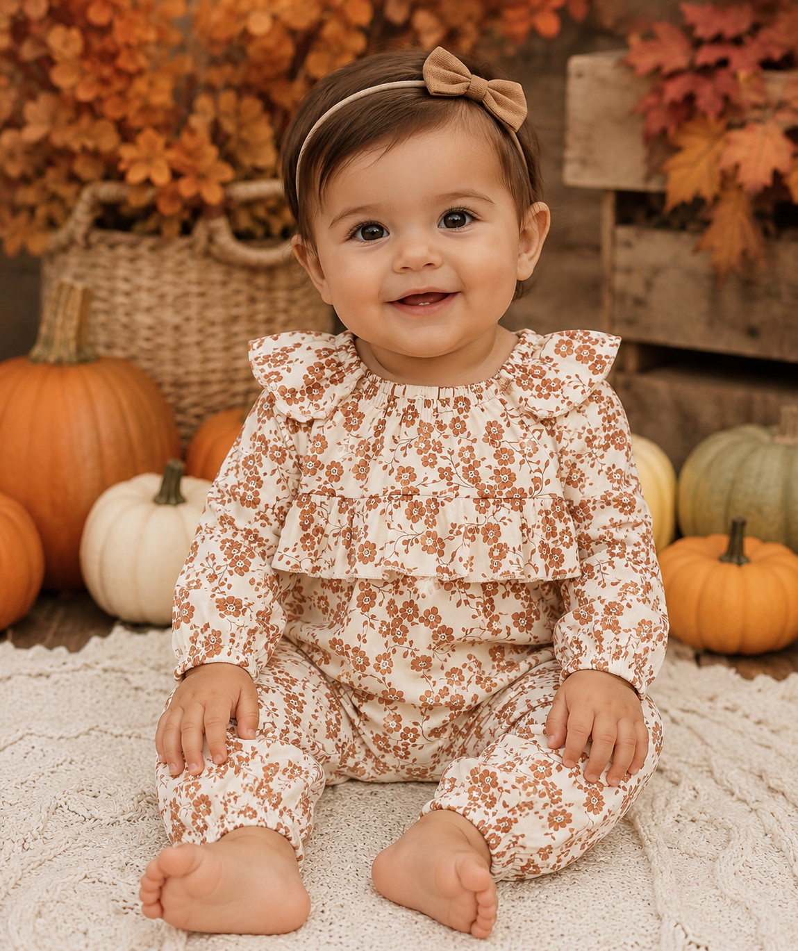 Honey Petals Romper