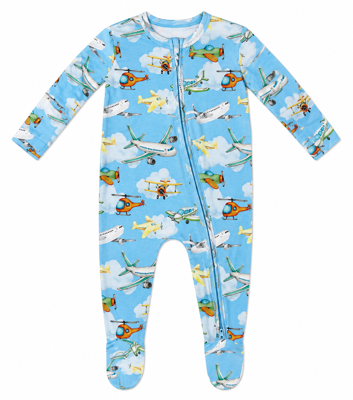 Theodore Zippered Footie