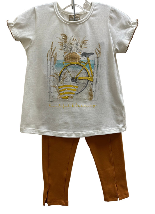 Beach Floral Bike Set